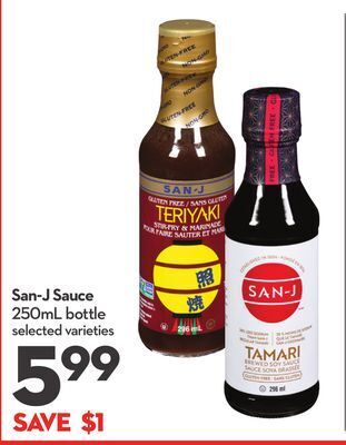 Longo's San-j sauce offer