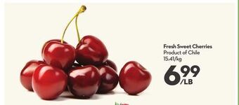 Longo's Fresh sweet cherries offer