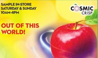 Longo's Fresh cosmic crisp apples offer