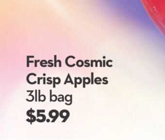 Longo's Fresh cosmic crisp apples offer