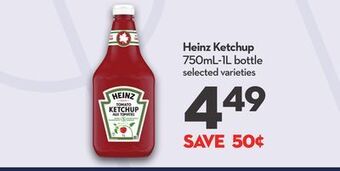 Longo's Heinz ketchup offer