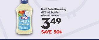 Longo's Kraft salad dressing offer