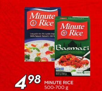 Sobeys Minute rice offer
