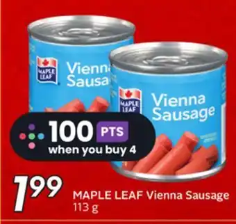 Sobeys Maple leaf vienna sausage offer