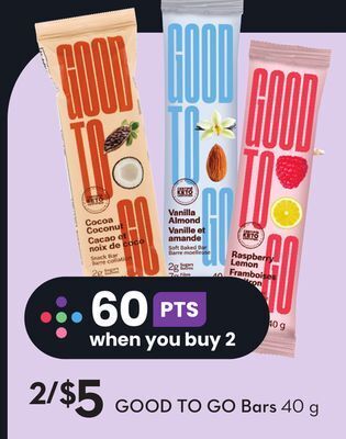 Sobeys Good to go bars offer