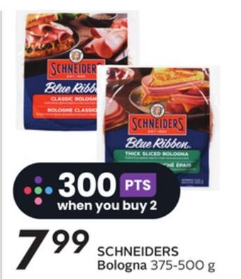 Sobeys Schneiders bologna offer