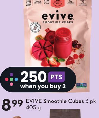 Sobeys Evive smoothie cubes offer