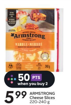 Sobeys Armstrong cheese slices offer