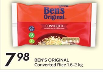 Sobeys Ben's original converted rice offer