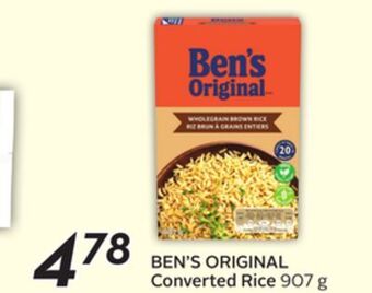 Sobeys Ben's original converted rice offer