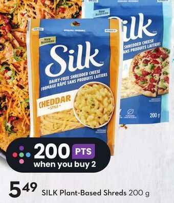 Sobeys Silk plant-based shreds offer