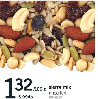 Fortinos Sierra mix offer