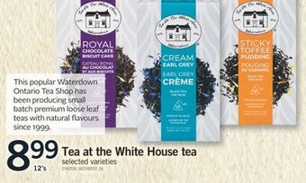 Fortinos Tea at the white house tea, 12's offer