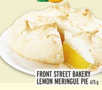Metro Front street bakery lemon meringue pie offer