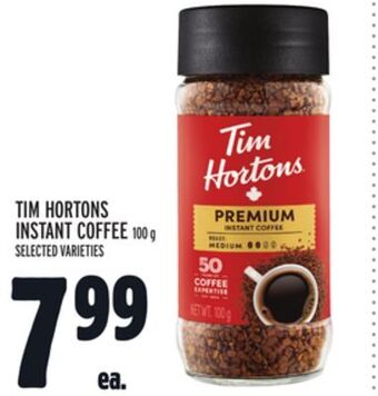 Metro Tim hortons instant coffee offer