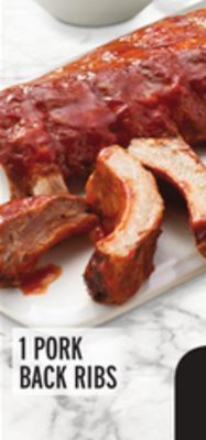 Metro 1 pork back ribs offer