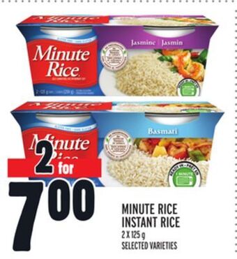Metro Minute rice instant rice offer