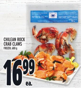 Metro Chilean rock crab claws offer