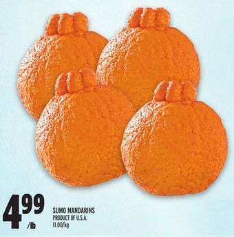 Metro Sumo mandarins offer