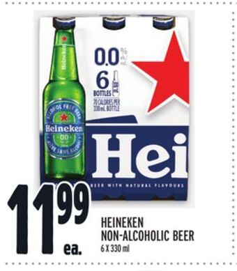 Metro Heineken non-alcoholic beer offer
