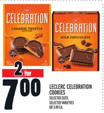 Metro Leclerc celebration cookies offer