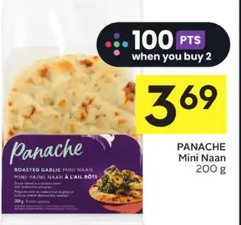 Foodland Panache mini naan 200 g offer