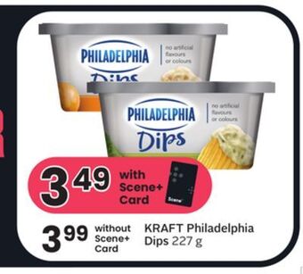 Foodland Kraft philadelphia dips 227 g offer