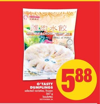 No Frills O'tasty dumplings, 567 g offer