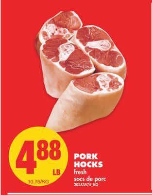 No Frills Pork hocks offer