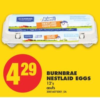 No Frills Burnbrae nestlaid eggs, 12's offer