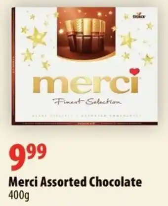 London Drugs Merci assorted chocolate 400g offer