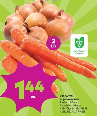 Giant Tiger 2 lb carrots offer