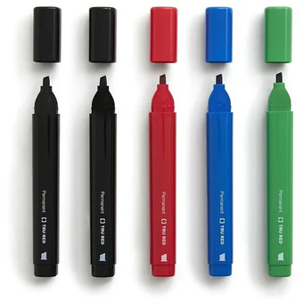 Staples Tru red permanent markers offer