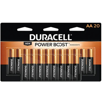 Staples Duracell alkaline batteries offer