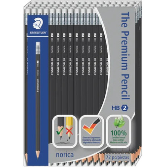 Staples Staedtler norica #2 hb wood pencils offer