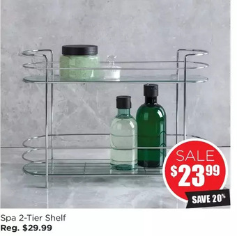 Kitchen Stuff Plus Spa 2-tier shelf offer