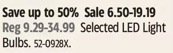 Canadian Tire Noma led light bulbs offer