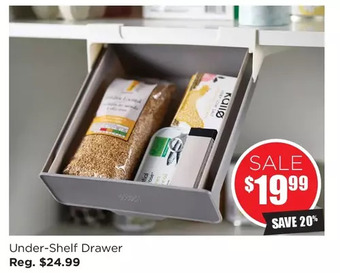 Kitchen Stuff Plus Under-shelf drawer offer
