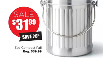 Kitchen Stuff Plus Eco compost pail offer