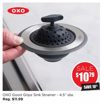 Kitchen Stuff Plus Oxo good grips sink strainer - 4.5" dia. offer