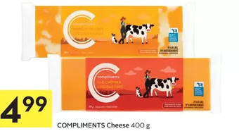 Foodland Compliments cheese offer