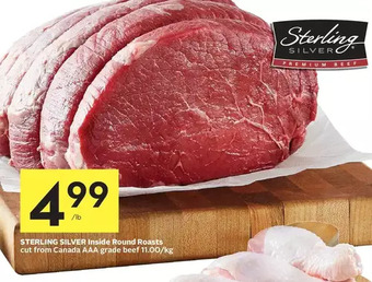 Foodland Sterling silver inside round roasts offer