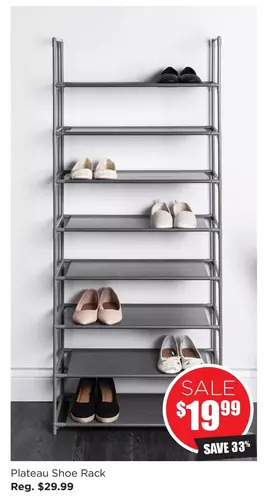 Kitchen Stuff Plus Plateau shoe rack offer