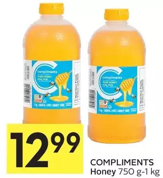 Foodland Compliments honey offer