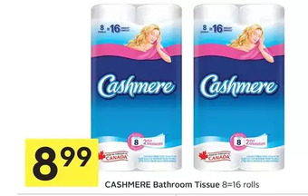 Foodland Cashmere bathroom tissue offer