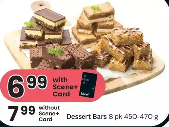 Foodland Dessert bars offer