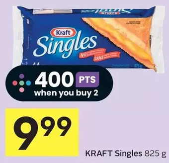 Foodland Kraft singles offer