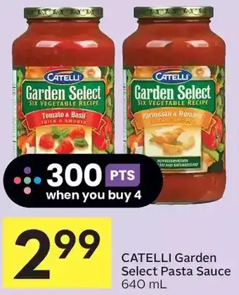 Foodland Catelli garden select pasta sauce offer