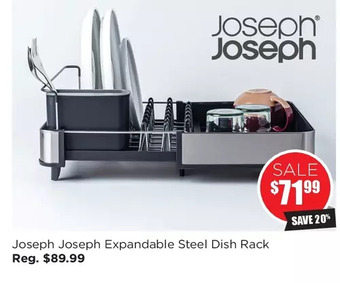 Kitchen Stuff Plus Joseph joseph expandable steel dish rack offer