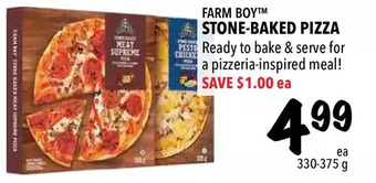 Farm Boy Farm boy stone-baked pizza offer